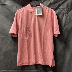 Izod Pull Over Short Sleeve Button Shirt